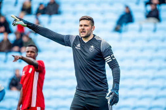 Östers målvakt Miloje Prekovic