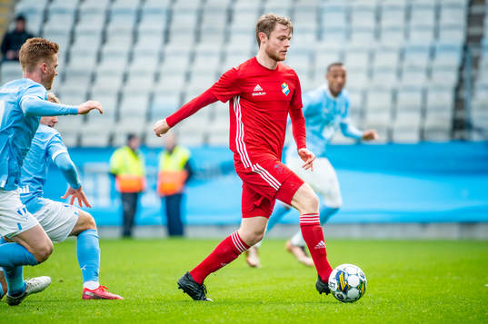 under träningsmatchen mellan Malmö FF och Öster