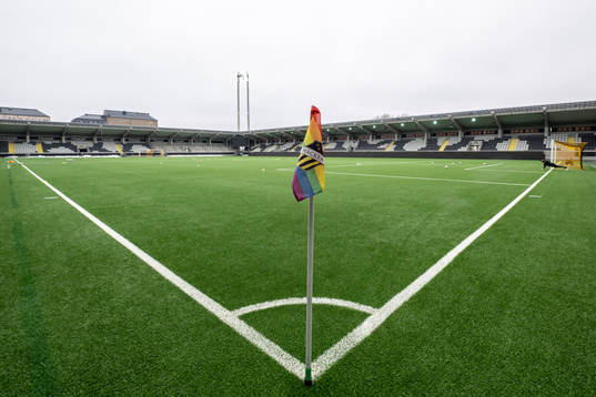 En hörnflagga på Bravida Arena