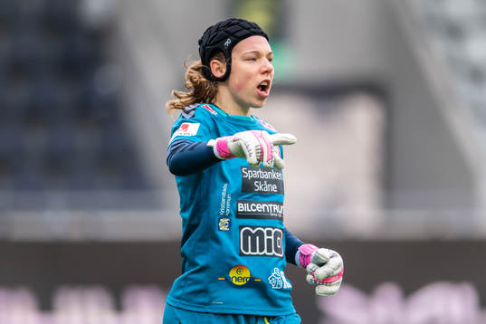 Kristianstads målvakt Melina Loeck