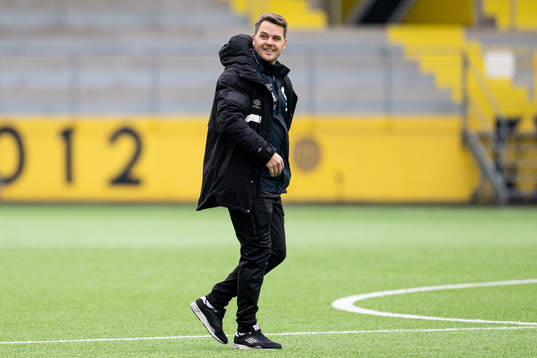 Degerfors tränare Andreas Holmberg