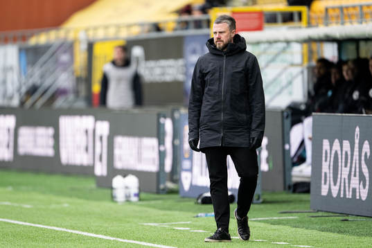 Elfsborgs manager Jimmy Thelin