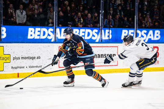 Djurgårdens Wiktor Nilsson och Karlskogas William Pethrus
