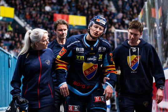 Djurgårdens Daniel Glad har ont