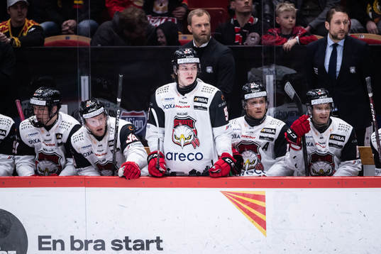 Malmö Redhawks Lukas Wernblom deppar