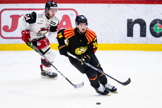 Malmö Redhakws Carl Söderberg och Brynäs Oula Palve