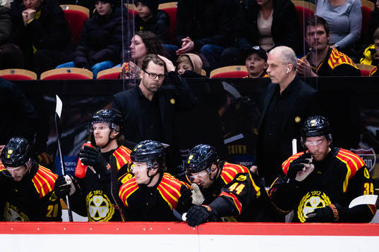 Brynäs tränare Ove Molin deppar