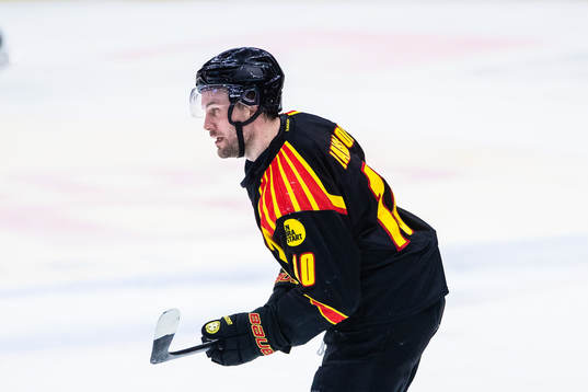 Brynäs Johan Larsson  match tre i kvalet till SHL mellan