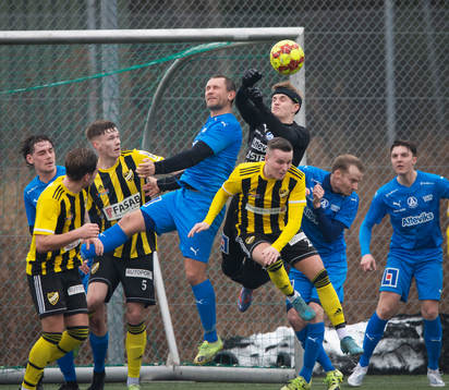 IFK Hässleholms  Danny Gunnarsson och Axel Henriksson