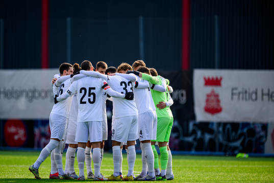Helsingborgs spelare samlas