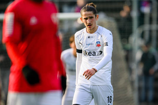 Helsingborgs Ervin Gigovic deppar