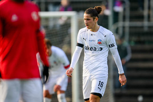 Helsingborgs Ervin Gigovic deppar