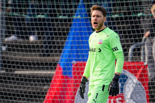 Helsingborgs målvakt Kalle Joelsson