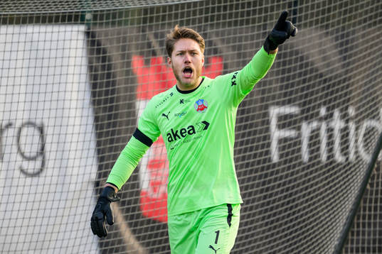 Helsingborgs målvakt Kalle Joelsson