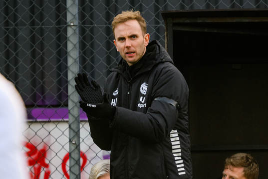 Kalmars tränare Henrik Jensen