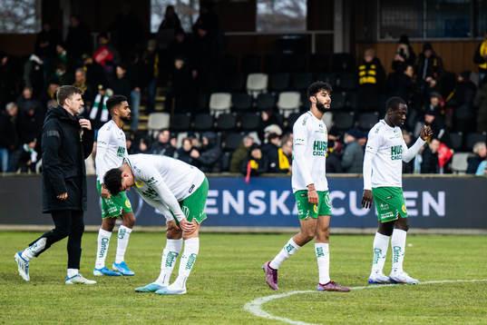 Hammarbys spelare deppar