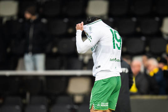 Hammarbys Jusef Erabi deppar