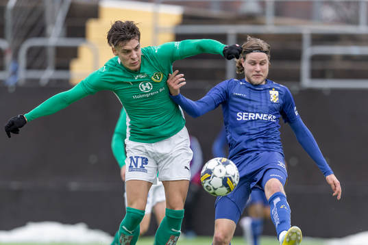 Jönköpings Adam Ben Lamin och IFK Göteborgs Gustaf Norlin