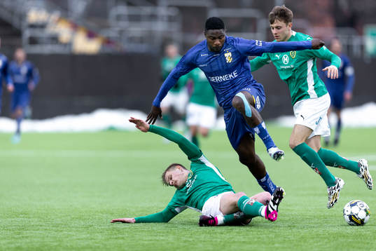 IFK Göteborgs Suleiman Abdullahi och Jönköpings Arvid