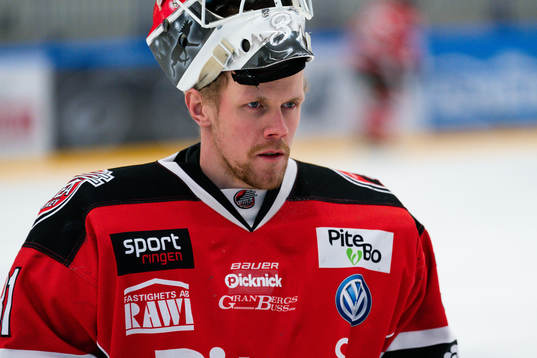 Piteås målvakt John Westermark