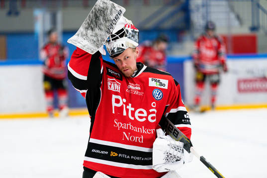 Piteås målvakt John Westermark