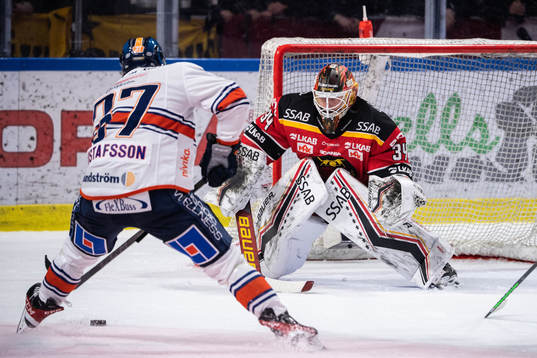 Luleås målvakt Joel Lassinantti