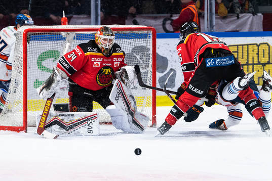 Luleås målvakt Joel Lassinantti