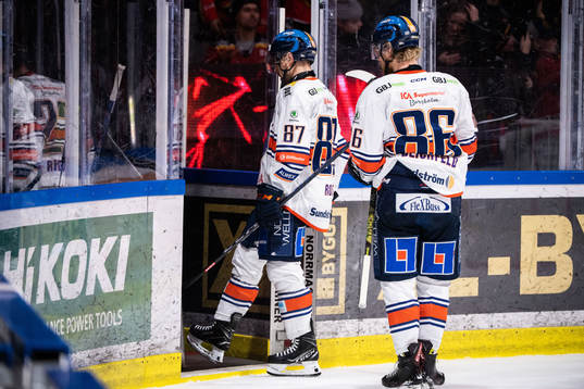 Växjös Robert Rosén och Joachim Blichfeld deppar