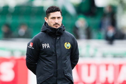 Hammarbys tränare Pablo Pinones-Arce