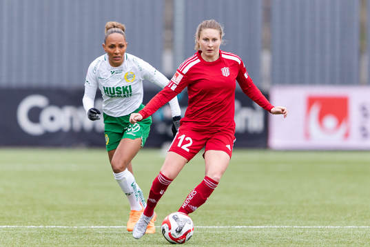 Hammarbys Madelen Janogy och Piteås Fanny Andersson
