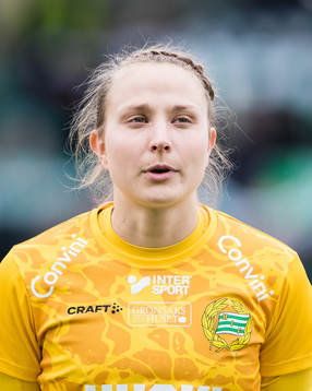 Hammarbys målvakt Anna Tamminen