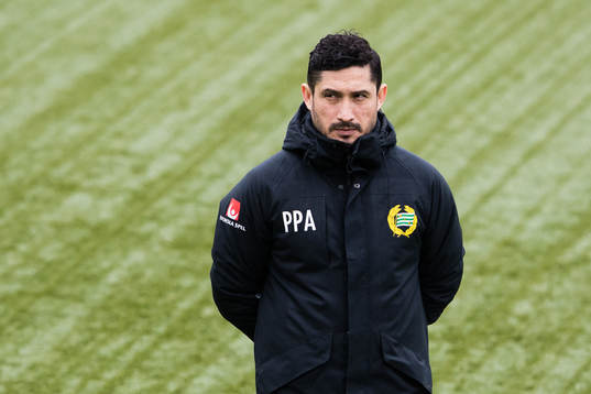 Hammarbys tränare Pablo Pinones-Arce