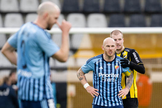 Djurgårdens Magnus Eriksson deppar