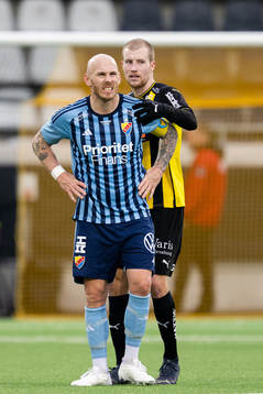 Djurgårdens Magnus Eriksson deppar