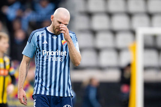 Djurgårdens Marcus Danielson deppar