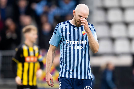 Djurgårdens Marcus Danielson deppar