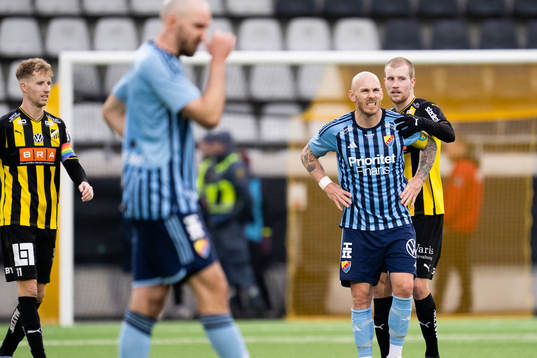 Djurgårdens Magnus Eriksson deppar