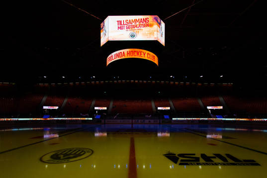 Scandinavium innan kvartsfinal två i SHL mellan Frölunda