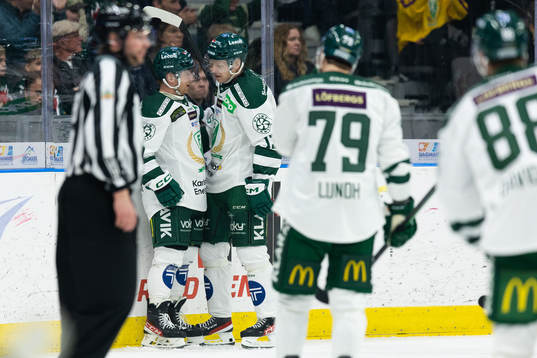 Färjestads Marcus Nilsson jublar