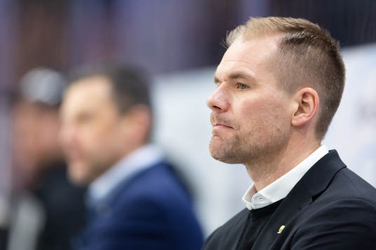 Färjestads huvudtränare Tomas Mitell