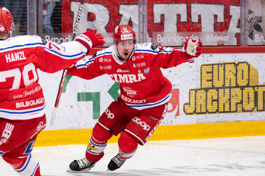 Timrås Elmeri Eronen jublar