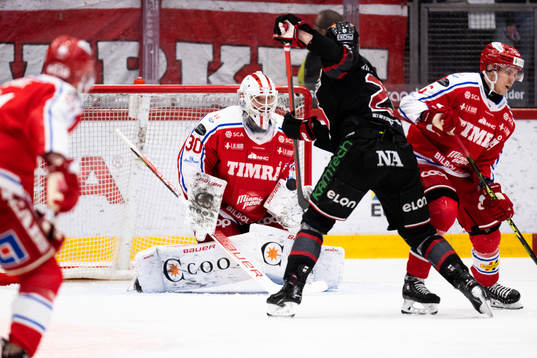Timrås målvakt Jacob Johansson