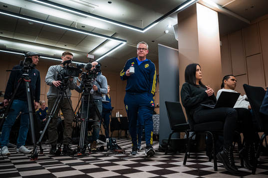 Janne Andersson, Head coach of the Swedish men's football