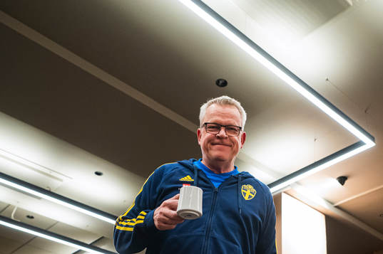 Janne Andersson, Head coach of the Swedish men's football