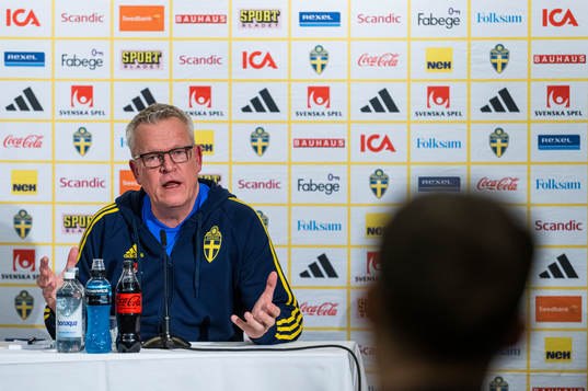 Janne Andersson, Head coach of the Swedish men's football