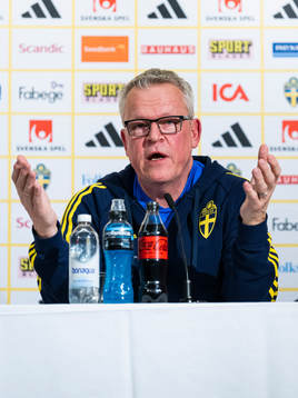 Janne Andersson, Head coach of the Swedish men's football