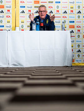Janne Andersson, Head coach of the Swedish men's football
