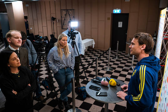 Albin Ekdal of the Swedish men's football national team