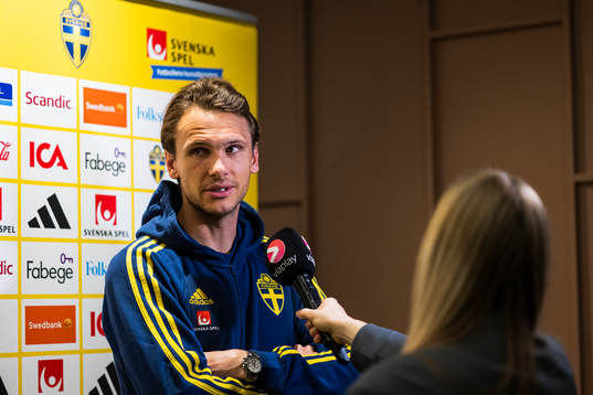 Albin Ekdal of the Swedish men's football national team
