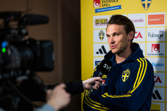 Albin Ekdal of the Swedish men's football national team